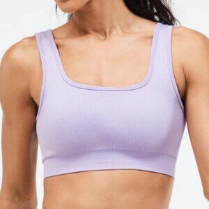 Fabletics Jas Seamless Sports Bra II Color: Hazy Iris Sz XL